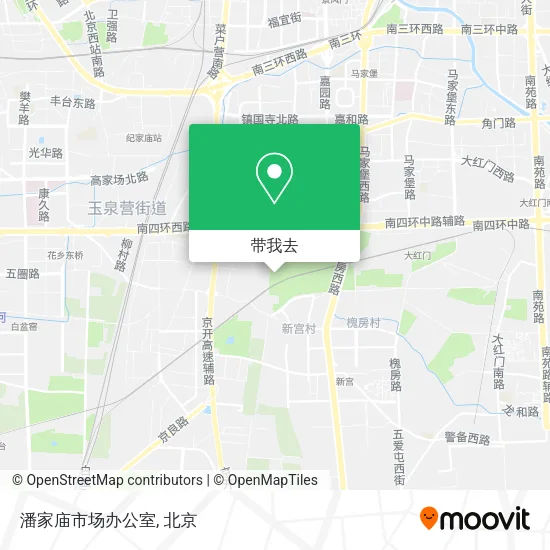 潘家庙市场办公室地图