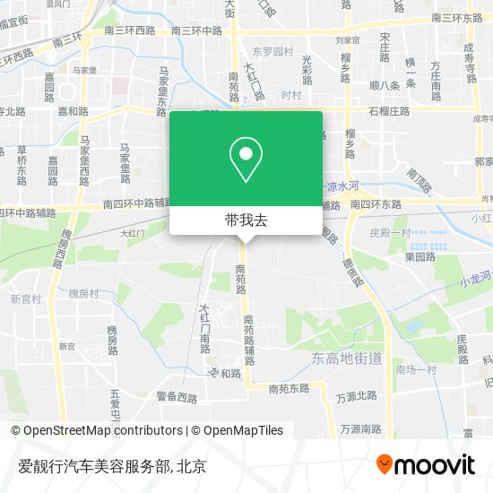 爱靓行汽车美容服务部地图