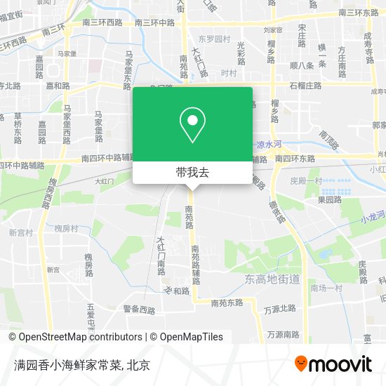 满园香小海鲜家常菜地图
