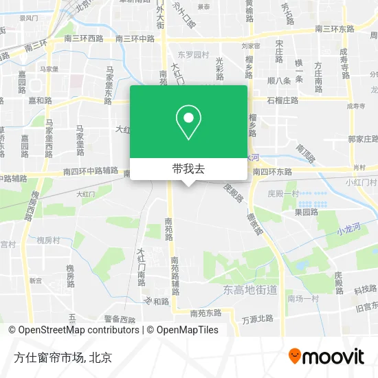 方仕窗帘市场地图