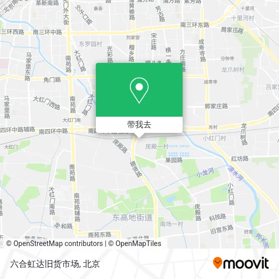 六合虹达旧货市场地图
