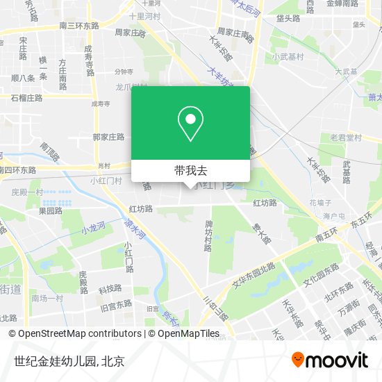 世纪金娃幼儿园地图