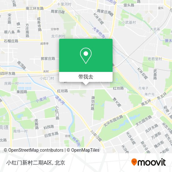 小红门新村二期A区地图
