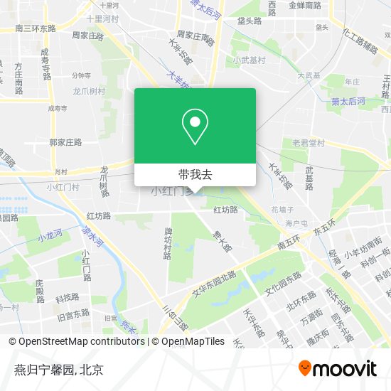 燕归宁馨园地图
