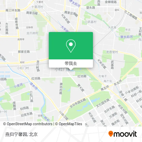 燕归宁馨园地图