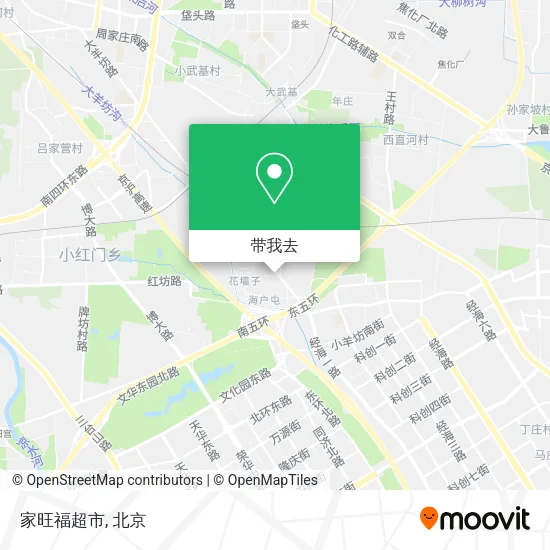 家旺福超市地图