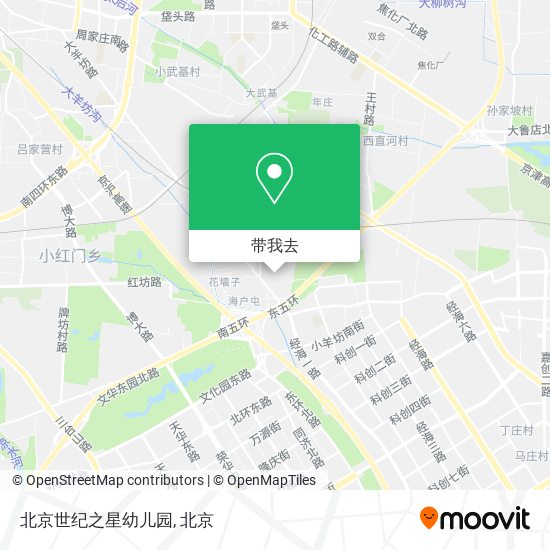 北京世纪之星幼儿园地图