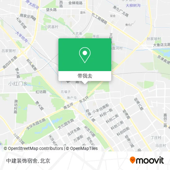 中建装饰宿舍地图