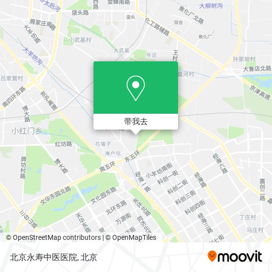 北京永寿中医医院地图