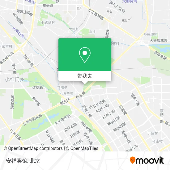 安祥宾馆地图