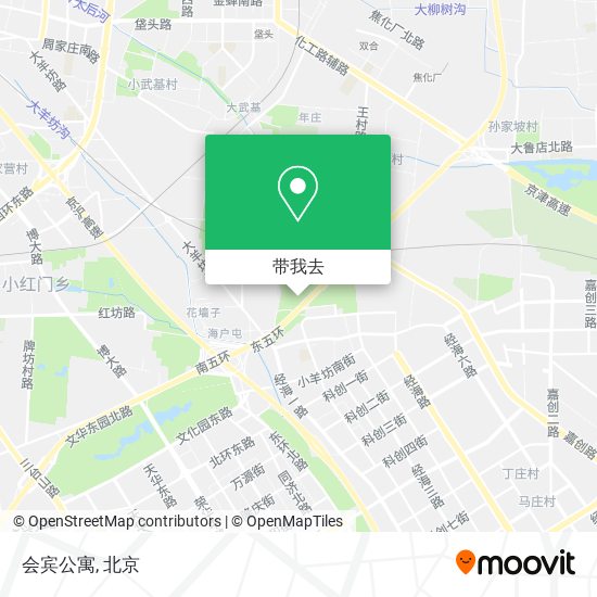 会宾公寓地图