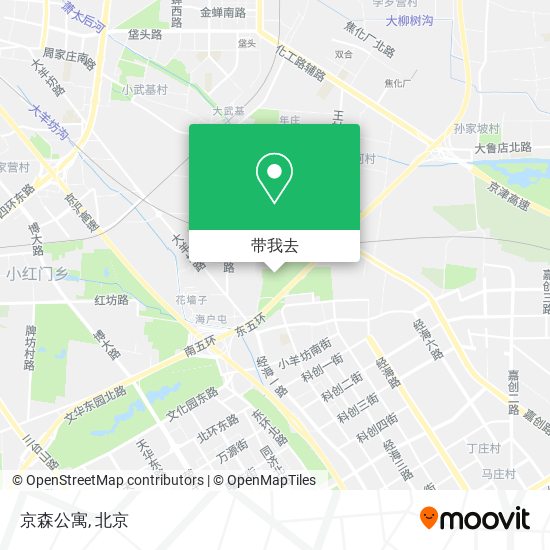 京森公寓地图