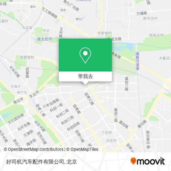 好司机汽车配件有限公司地图