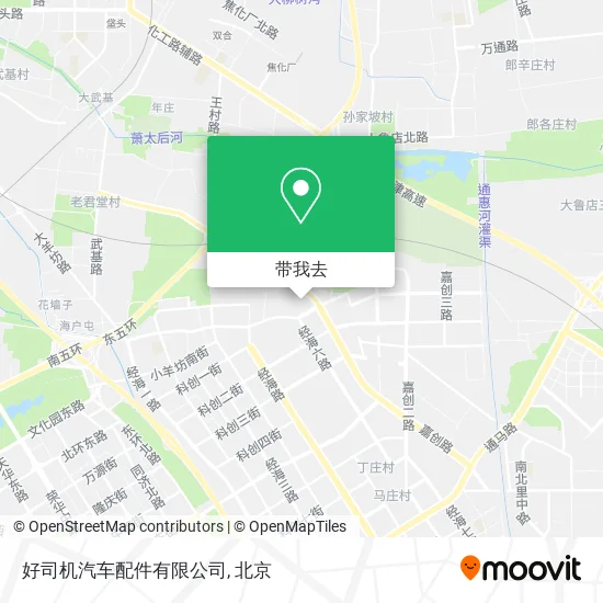 好司机汽车配件有限公司地图
