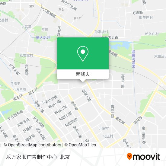 乐万家顺广告制作中心地图