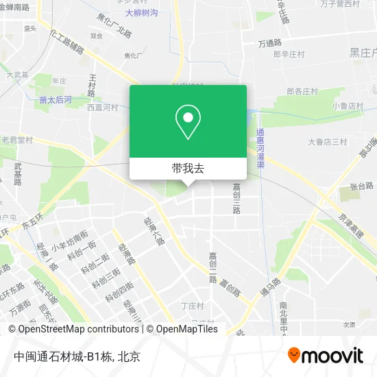 中闽通石材城-B1栋地图