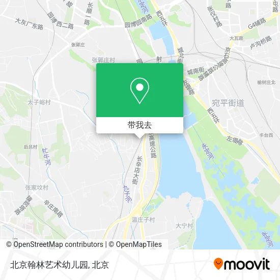 北京翰林艺术幼儿园地图