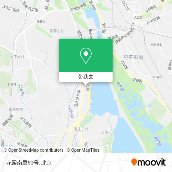 花园南里50号地图