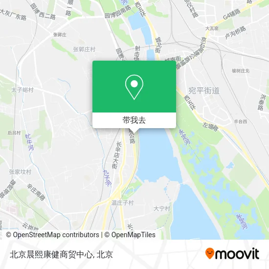 北京晨熙康健商贸中心地图
