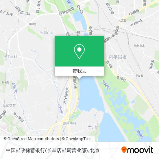 中国邮政储蓄银行(长辛店邮局营业部)地图