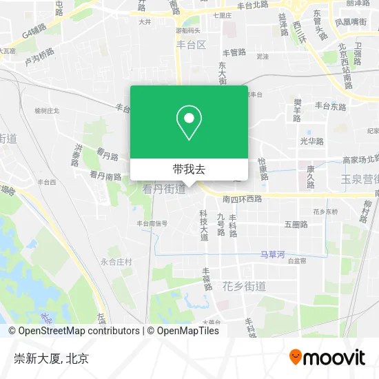 崇新大厦地图