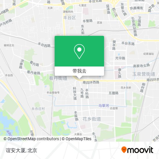 谊安大厦地图