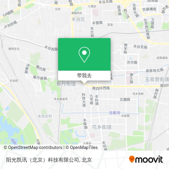 阳光凯讯（北京）科技有限公司地图