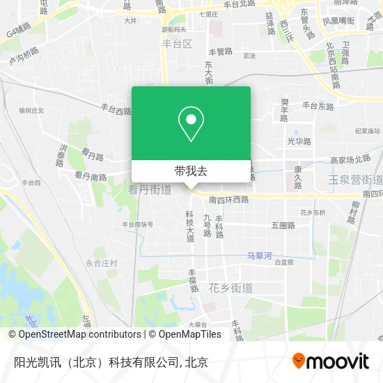 阳光凯讯（北京）科技有限公司地图