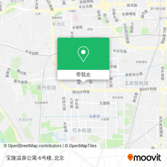 宝隆温泉公寓-6号楼地图