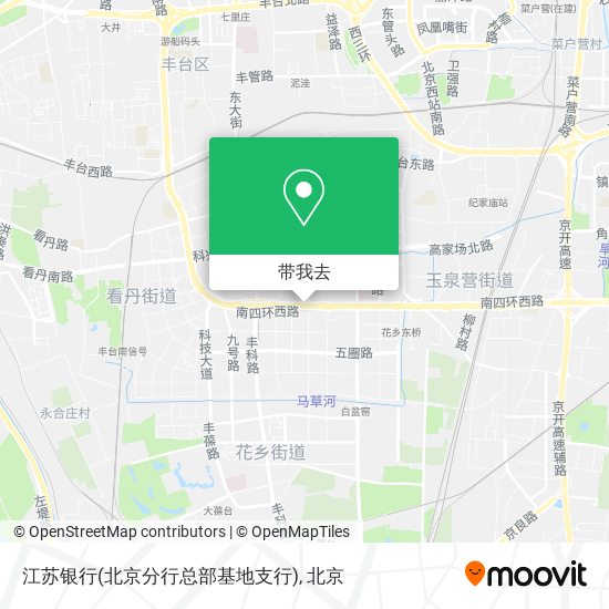 江苏银行(北京分行总部基地支行)地图