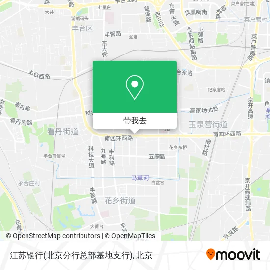 江苏银行(北京分行总部基地支行)地图