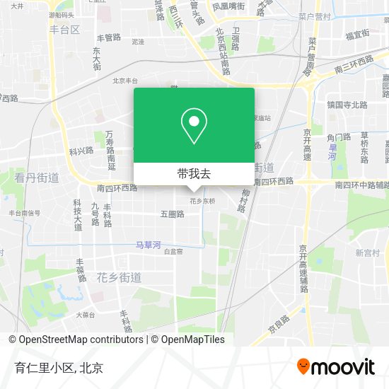 育仁里小区地图