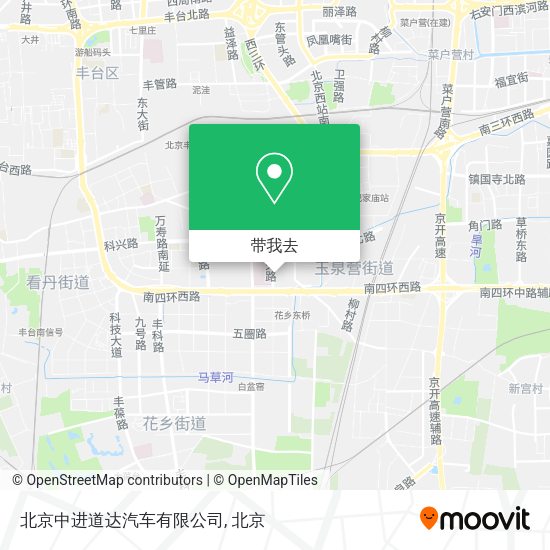 北京中进道达汽车有限公司地图
