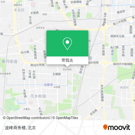 波峰商务楼地图