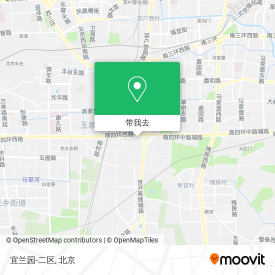 宜兰园-二区地图