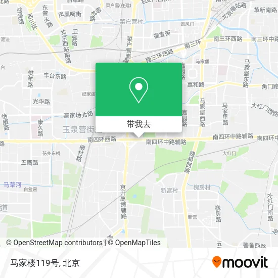 马家楼119号地图