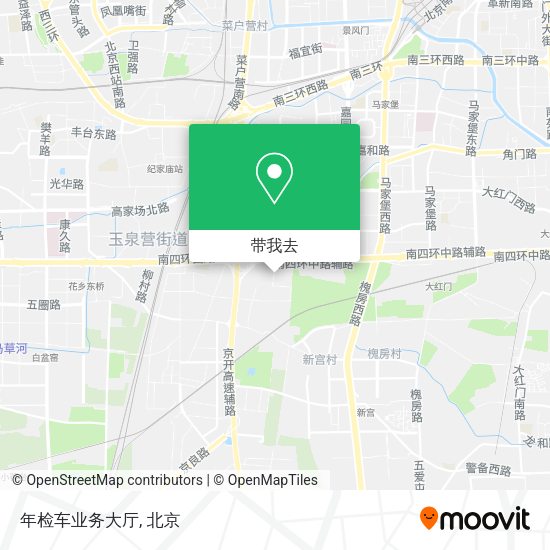 年检车业务大厅地图