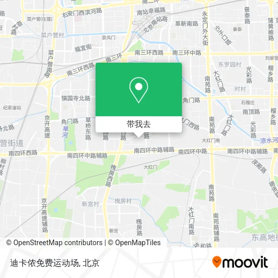 迪卡侬免费运动场地图