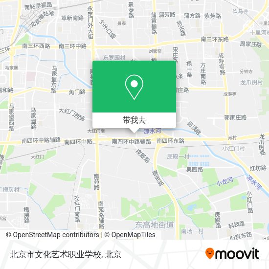 北京市文化艺术职业学校地图