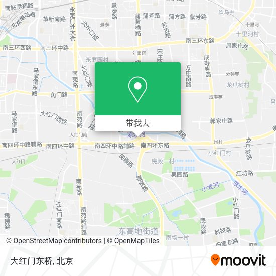 大红门东桥地图