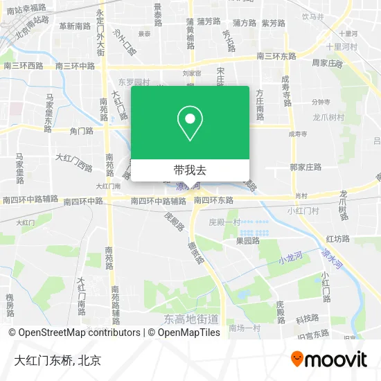 大红门东桥地图