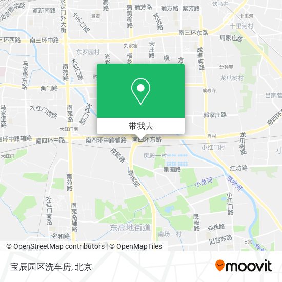 宝辰园区洗车房地图