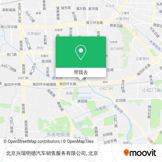 北京兴瑞明德汽车销售服务有限公司地图