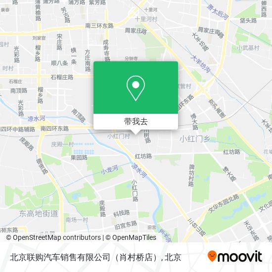 北京联购汽车销售有限公司（肖村桥店）地图