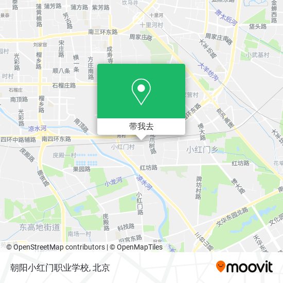 朝阳小红门职业学校地图