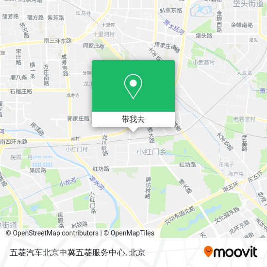 五菱汽车北京中冀五菱服务中心地图