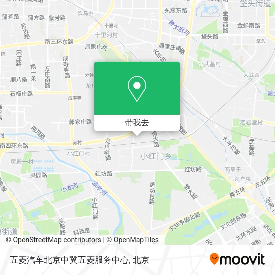 五菱汽车北京中冀五菱服务中心地图