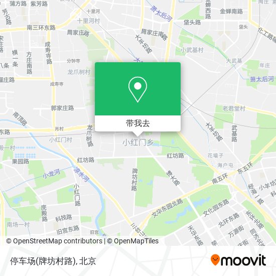 停车场(牌坊村路)地图