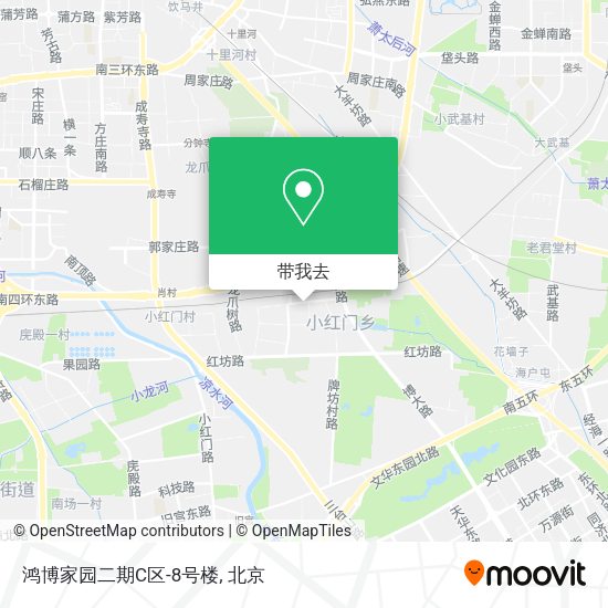 鸿博家园二期C区-8号楼地图