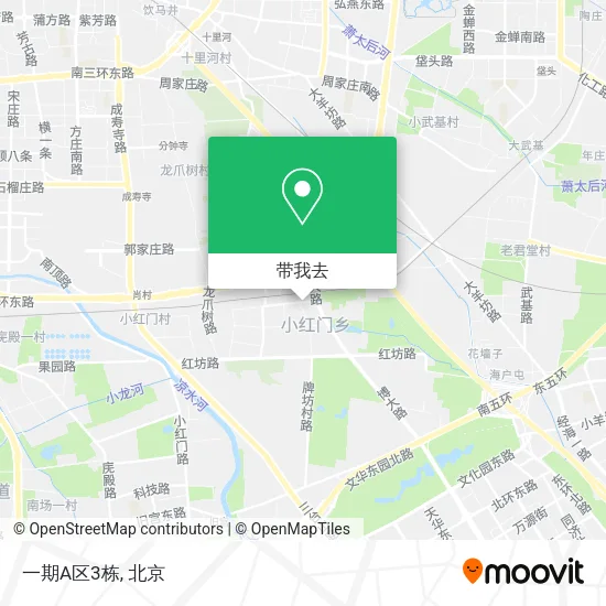 一期A区3栋地图